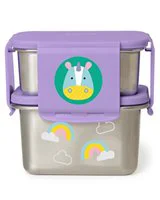 Kit pentru pranz din otel inoxidabil Skip Hop Zoo Unicorn