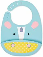 Силиконовый нагрудник Fold & Go Skip Hop Zoo Единорог foto