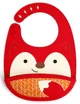 Bavetica de silicon Fold & Go Skip Hop Zoo Vulpe foto