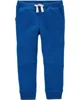 Carter's Pantaloni albastri cu snur in talie foto