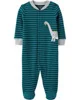 Carter's Pijama verde Dinozaur foto