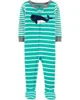 Carter's Pijama albastra Balena foto