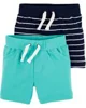 Carter's Set 2 piese Pantaloni scurti navy foto