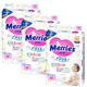 Set 3 x Scutece Merries marimea M (6-11 kg), 3 x 64 buc. foto