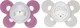 Пустышка силиконовая Chicco Physio Comfort Night Pink (16-36 мес.), 2 шт. foto