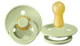 Suzeta rotunda BIBS Pistachio din latex (0-6 luni) foto