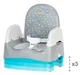 Booster pliabil Badabulle Home & Go, Grey foto