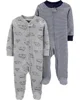 Carter's Set 2 piese Pijamale Masinute foto