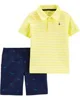 Carter's Set 2 piese Ancora - tricou si pantaloni scurti foto