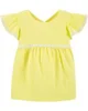 Carter's Tricou galben cu floricele foto