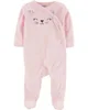 Carter's Pijama bebelus Pisica cu inchidere laterala foto