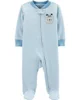 Carter's Pijama bebe cu dungi Pisica foto