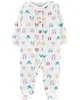 Carter's Pijama bebe ivoire cu Animale foto