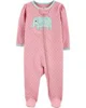 Carter's Pijama cu fermoar reversibil Elefantel foto