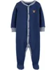 Carter's Pijama bebe bleumarin Ursulet foto