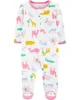 Carter's Pijama cu fermoar reversibil Safari foto