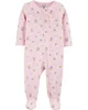 Carter's Pijama cu fermoar reversibil Flori foto