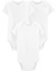 Carter's Set 3 piese body Alb 100% Bumbac Organic foto
