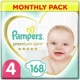 Подгузники Pampers Premium Care 4 XXL Box (9-14 кг), 168 шт. foto