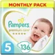 Scutece Pampers Premium Care 5 XXL Box (11-16 kg), 136 buc. foto