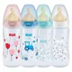Бутылочка пластиковая NUK First Choice Temperature Control с латексной соской (0-6 мес.), 300 мл foto