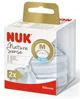 Tetina NUK Nature Sense din silicon (6-18 luni), marimea M, 2 buc.