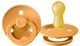Suzeta rotunda BIBS Apricot din latex (6-18 luni) foto