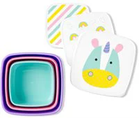 Set 3 cutii pentru pranz Skip Hop Zoo Unicorn