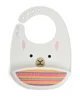 Силиконовый нагрудник Fold & Go Skip Hop Zoo Лама foto