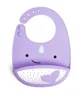 Силиконовый нагрудник Fold & Go Skip Hop Zoo Нарвал foto