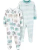 Carter's Set 2 piese Pijamale Elefanti foto