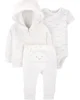 Carter's Set 3 piese Norisor - hanorac, pantaloni si body foto