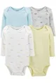Carter's Set 4 piese Body text si dungi foto