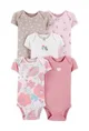 Carter's Set 5 piese bebe Body Flori foto