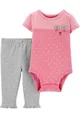 Carter's Set 2 piese Ursulet - pantaloni si body foto