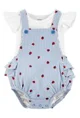 Carter's Set 2 piese Buburuza - tricou si salopeta foto
