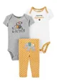 Carter's Set 3 piese bebe Elefant - 2 body si pantaloni foto