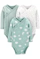 Carter's Set 3 piese body Nori cu capse laterale foto