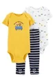 Carter's Set 3 piese Masini - 2 body si pantaloni foto