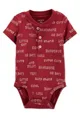 Carter's Body bebe cu nasturi si text foto