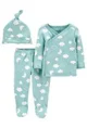 Carter's Set 3 piese Norisori - pantaloni, top si caciulita foto
