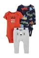 Carter's Set 3 piese Tigru - 2 body si pantaloni foto