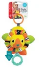 Jucarie moale cu vibratie si inel de agatat Infantino Leu foto