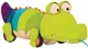 Jucarie Battat cu tragere Crocodil Clat Claus
