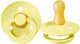 Suzeta rotunda BIBS Sunshine din latex (0-6 luni) foto