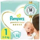 Подгузники Pampers Premium Care 1 (2-5 кг), 52 шт. foto