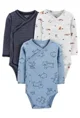 Carter's Set 3 piese body Animale cu capse laterale foto