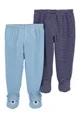 Carter's Set 2 piese Pantaloni bebelus cu dungi