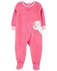 Carter's Pijama bebelus Soricel roz foto