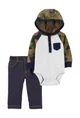 Carter's Set 2 piese Pantaloni si body cu gluga foto